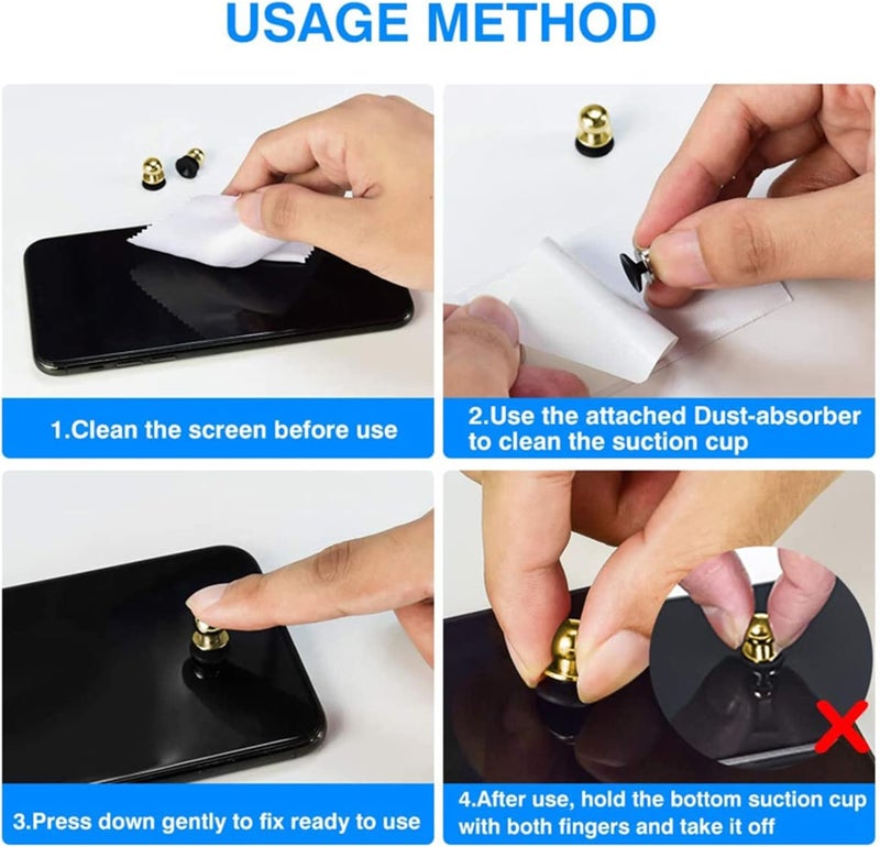FPOUT Cellphone Game Assistant Button Mini Conductive Suction Cup Phone Game Artifact Game Joystick Finger Button - Image 5